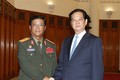 Thủ tướng Nguyễn Tấn Dũng tiếp Tổng Tham mưu trưởng Quân đội nhân dân Lào