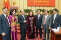 Chủ tịch Quốc hội Nguyễn Sinh Hùng dự Kỳ họp thứ 14, HĐND thành phố Hà Nội