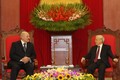 Tổng Bí thư, Chủ tịch Quốc hội, Thủ tướng Chính phủ tiếp, hội kiến Tổng thống Belarus