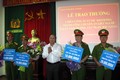 Khen thưởng thành tích phá nhanh vụ trọng án giết người phân xác phi tang ở Bắc Giang