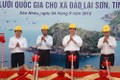 Thủ tướng Nguyễn Tấn Dũng phát lệnh khởi công Dự án Cấp điện lưới quốc gia cho xã đảo Lại Sơn - Kiên Giang