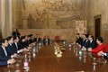Chủ tịch nước gặp Thị trưởng Milan và Chủ tịch vùng Lombardia