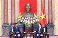 Chủ tịch nước Trần Đại Quang tiếp Bộ trưởng Bộ Nội vụ Myanmar