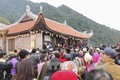 Biển người chen chúc trong ngày khánh thành chùa Ngọa Vân