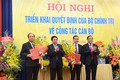 Đồng chí Nguyễn Đình Khang được Bộ Chính trị phân công giữ chức vụ Bí thư Tỉnh ủy Hà Nam