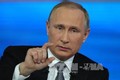 Tổng thống Putin đối thoại trực tiếp qua truyền hình với người dân