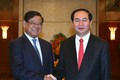 Chủ tịch nước Trần Đại Quang tiếp Phó Thủ tướng Campuchia Sar Kheng