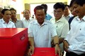 Phó chủ tịch Quốc hội Đỗ Bá Tỵ kiểm tra công tác bầu cử tại Phú Yên