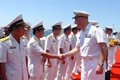 Tàu Hải quân Pháp cập cảng quốc tế Cam Ranh thăm hữu nghị Việt Nam