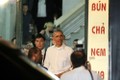 Tổng thống Hoa Kỳ Barack Obama thưởng thức món bún chả Hà Nội