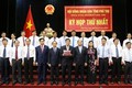 HĐND tỉnh Phú Thọ bầu các chức danh lãnh đạo chủ chốt của HĐND, UBND tỉnh