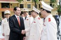 Chủ tịch nước Trần Đại Quang dự Lễ kỷ niệm 70 năm Ngày truyền thống Học viện An ninh Nhân dân