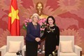 Chủ tịch Quốc hội Nguyễn Thị Kim Ngân tiếp Đại sứ Đan Mạch và Đại sứ Thụy Điển