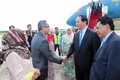 Chủ tịch nước Trần Đại Quang bắt đầu chuyến thăm cấp Nhà nước tới Brunei Darussalam
