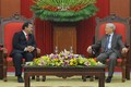 Tổng Bí thư Nguyễn Phú Trọng tiếp Đại sứ Vương quốc Campuchia