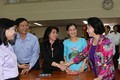 Chủ tịch Quôc hội Nguyễn Thị Kim Ngân tiếp xúc cử tri thành phố Cần Thơ