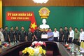 Bộ Tư lệnh Cảnh vệ Hoàng gia Campuchia chúc Tết lãnh đạo tỉnh Vĩnh Long