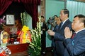 Chủ tịch nước Trần Đại Quang dâng hương tưởng nhớ Bác Hồ