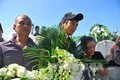 Những hình ảnh xúc động trong lễ tang nhà báo Đinh Hữu Dư