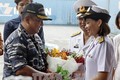 Tàu Hải quân Indonesia thăm hữu nghị Thành phố Hồ Chí Minh