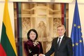 国家副主席邓氏玉盛对立陶宛进行工作访问