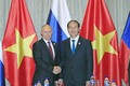 越南国家主席陈大光会见俄罗斯总统普京