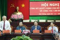 越共中央政治局关于朔庄省干部工作的决定正式公布