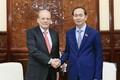 越南国家主席陈大光会见乌拉圭驻越大使