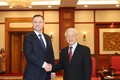 越共中央总书记阮富仲会见波兰总统杜达