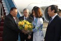 老挝人民革命党中央总书记、国家主席本扬·沃拉吉抵达河内 开始对越南进行正式友好访问