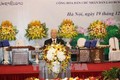 越南领导设宴欢迎老挝人革党中央总书记、国家主席本扬·沃拉吉
