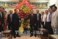 Chủ tịch Ủy ban Trung ương MTTQ Việt Nam Trần Thanh Mẫn thăm, chúc mừng Giáng sinh tại Thành phố Hồ Chí Minh