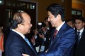 越南政府总理阮春福与日本首相安倍通电话