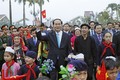 Chủ tịch nước Trần Đại Quang dự ngày hội "Sắc Xuân trên mọi miền Tổ quốc"