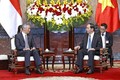 Chủ tịch nước Trần Đại Quang tiếp Thủ tướng Singapore Lý Hiển Long