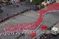 Đồng diễn Áo dài với chủ đề “Tôi yêu Việt Nam” và Hành trình xe đạp “Năng động áo dài”