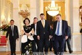越南国会主席阮氏金银在访问匈牙利期间的会见活动