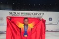 2017健美操世界杯赛：阮世争夺金