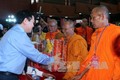 Phó Thủ tướng Vương Đình Huệ gặp mặt, động viên đồng bào Khmer nhân dịp Tết Chôl Chnăm Thmây