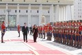 越南国家副主席邓氏玉盛分别会见蒙古国领导人