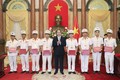Chủ tịch Trần Đại Quang gặp đại biểu thương binh, thân nhân liệt sĩ, điển hình tiên tiến lực lượng cảnh sát
