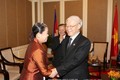 阮富仲总书记：推进柬越团结友谊可持续发展