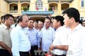 阮春福总理探访象山乡师范种植养殖园