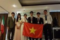 越南学生在2017年国际生物奥赛中获得金牌