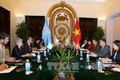 越南UNESCO国家委员会主任同UNESCO总干事进行会谈