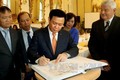 越南政府副总理王廷惠对斯洛伐克进行访问