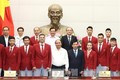 政府总理阮春福会见第29届东南亚运动会越南体育代表团各成员