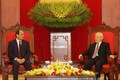 越共中央总书记阮富仲会见埃及总统阿卜杜勒•法塔赫•塞西