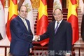 阮春福总理会见埃及总统塞西