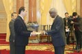 国家主席陈大光接受六国新任驻越大使递交国书